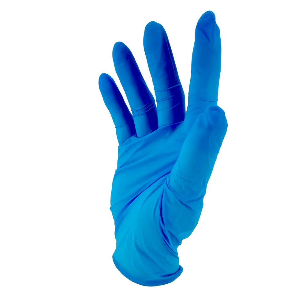 Blue Nitrile Gloves 4 Mil | Disposable Gloves 100/Box