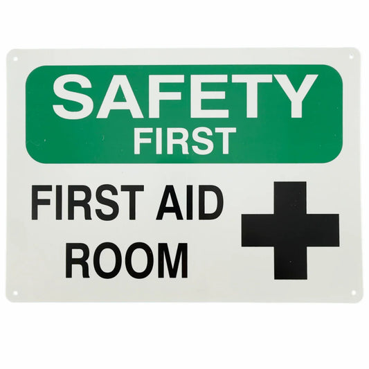 Safety First – First Aid Room Safety Sign | Workplace Sign