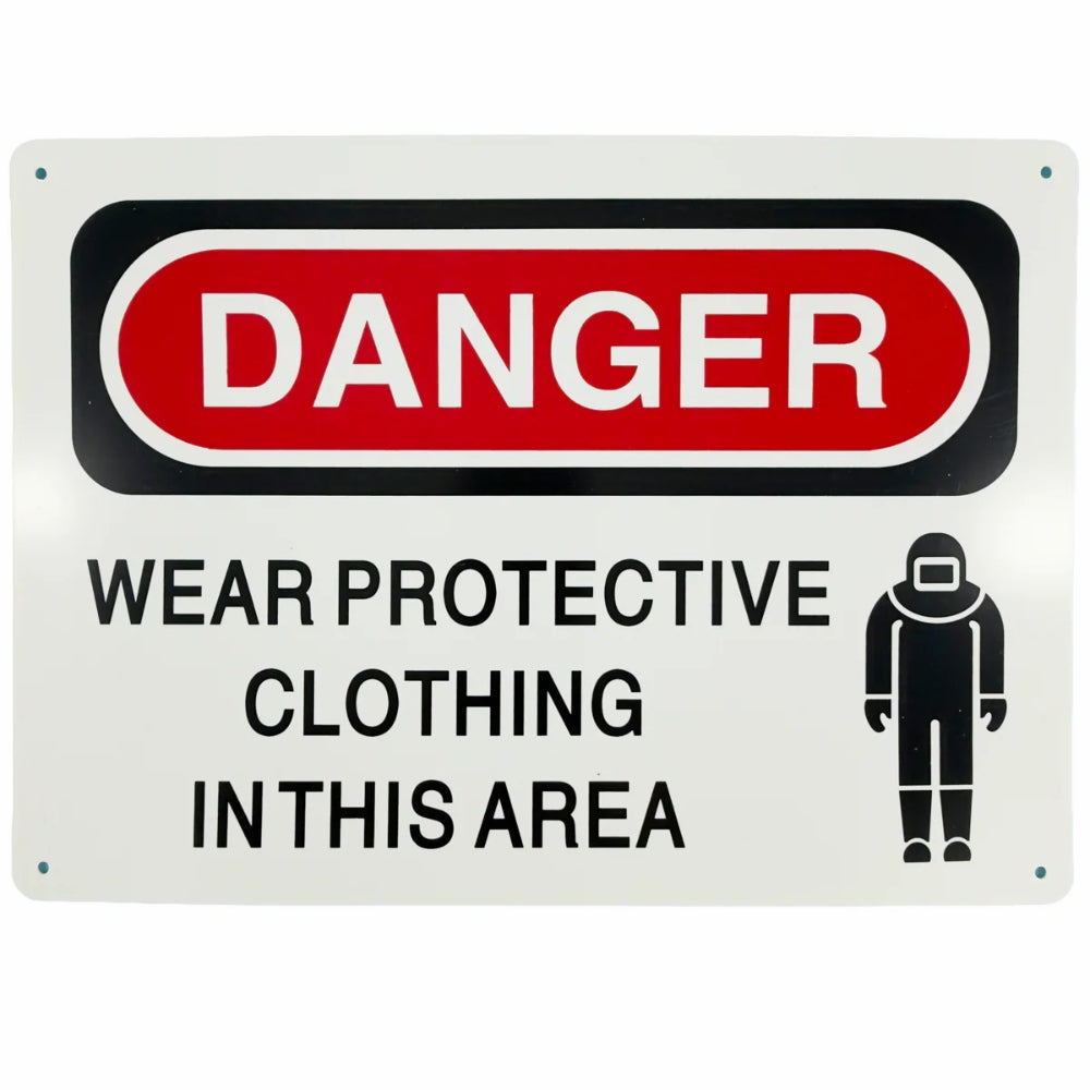 Danger Protective Clothing Required Sign | Safety Warning Sign