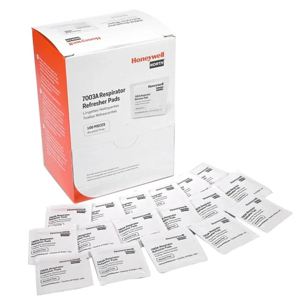 Honeywell North 7003A Alcohol-Free Respirator Wipes 100 Pack