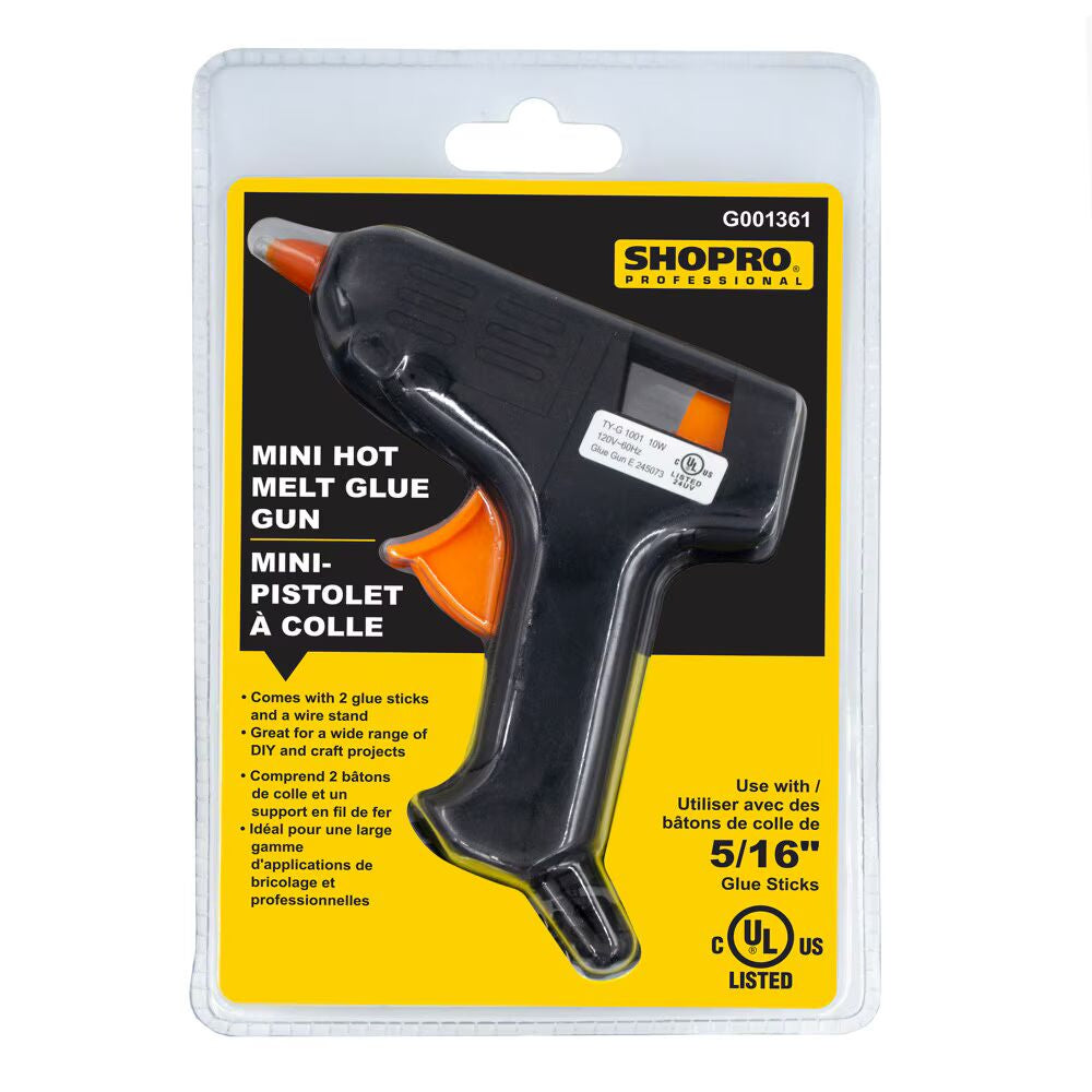 Mini Hot Melt Glue Gun for Crafts and DIY Projects