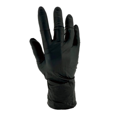 Black Nitrile Gloves HD/PF 6 Mil | 100/Box