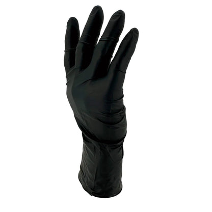 Black Nitrile Gloves HD/PF 6 Mil | 100/Box