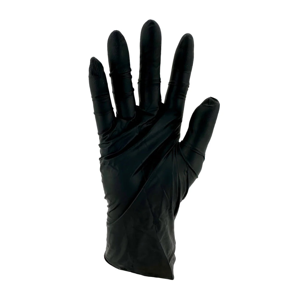 Black Nitrile Gloves HD/PF 6 Mil | 100/Box