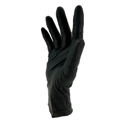 Black Nitrile Gloves HD/PF 6 Mil | 100/Box