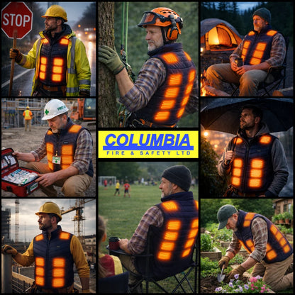 Heated Vest | USB-Powered Adjustable Warmth Work Vest