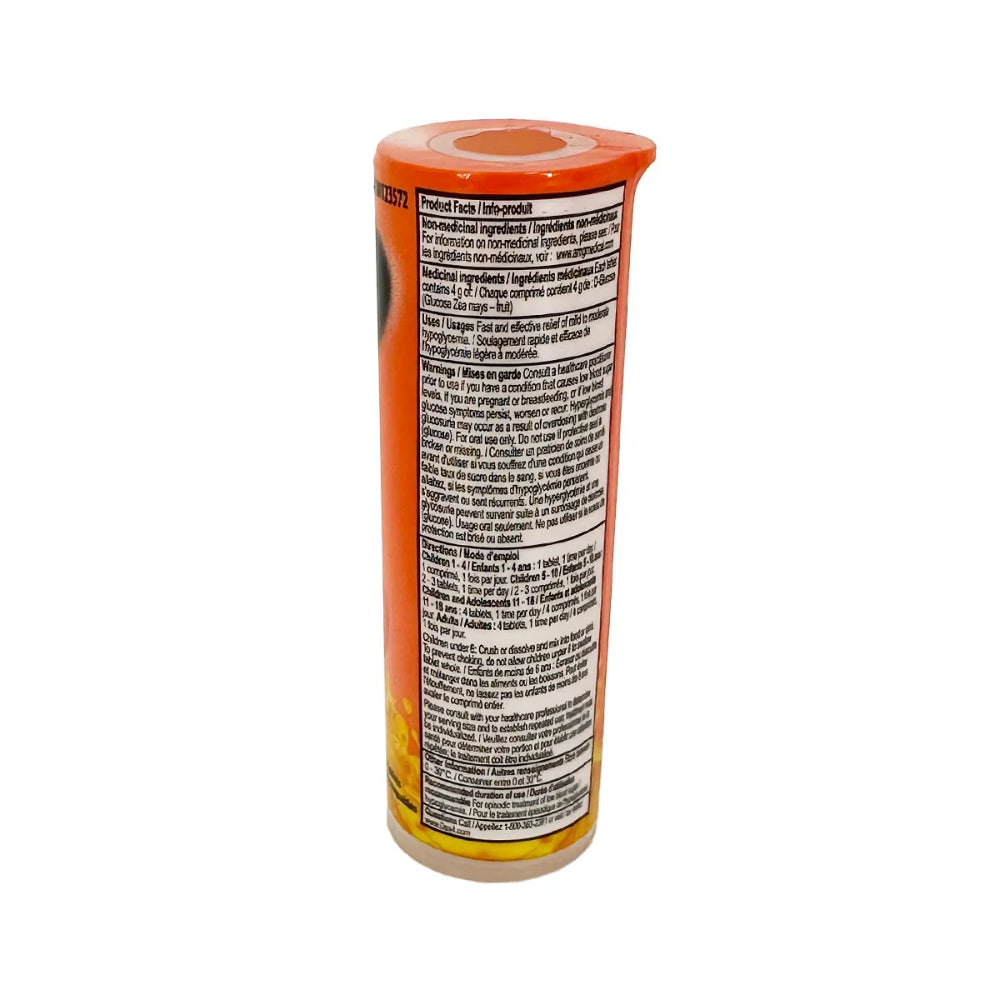 Dex4 Orange Glucose Tablets – 10 Tablets per Tube
