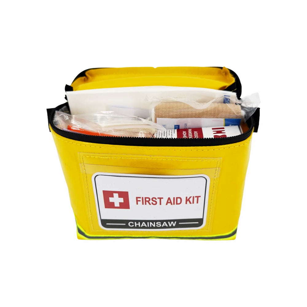 Chainsaw Kit in a Hi Viz Water Resistant Bag | First Aid