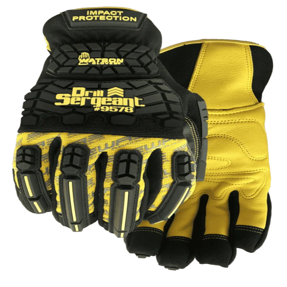 Impact Protection Gloves Drill Sergeant Lined | Work Gloves