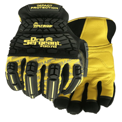 Impact Protection Gloves Drill Sergeant Lined | Work Gloves