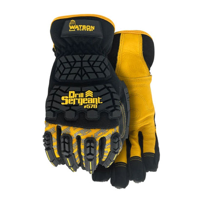Drill Sergeant Impact Protection Gloves | Heavy-Duty Work Gloves