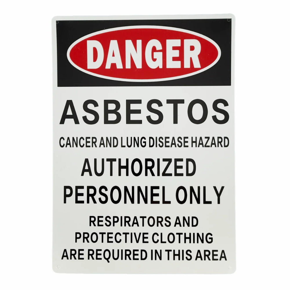 Danger – Asbestos Warning Sign | OSHA Safety Sign