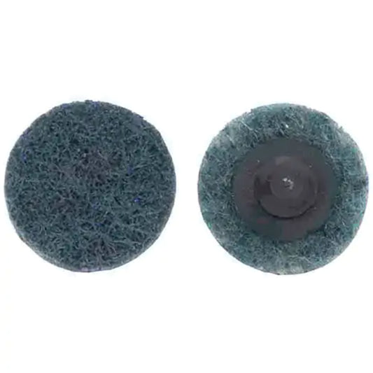 Non-Woven Quick-Change Disc, 1" Dia., Very Fine Grit, Aluminum Oxide