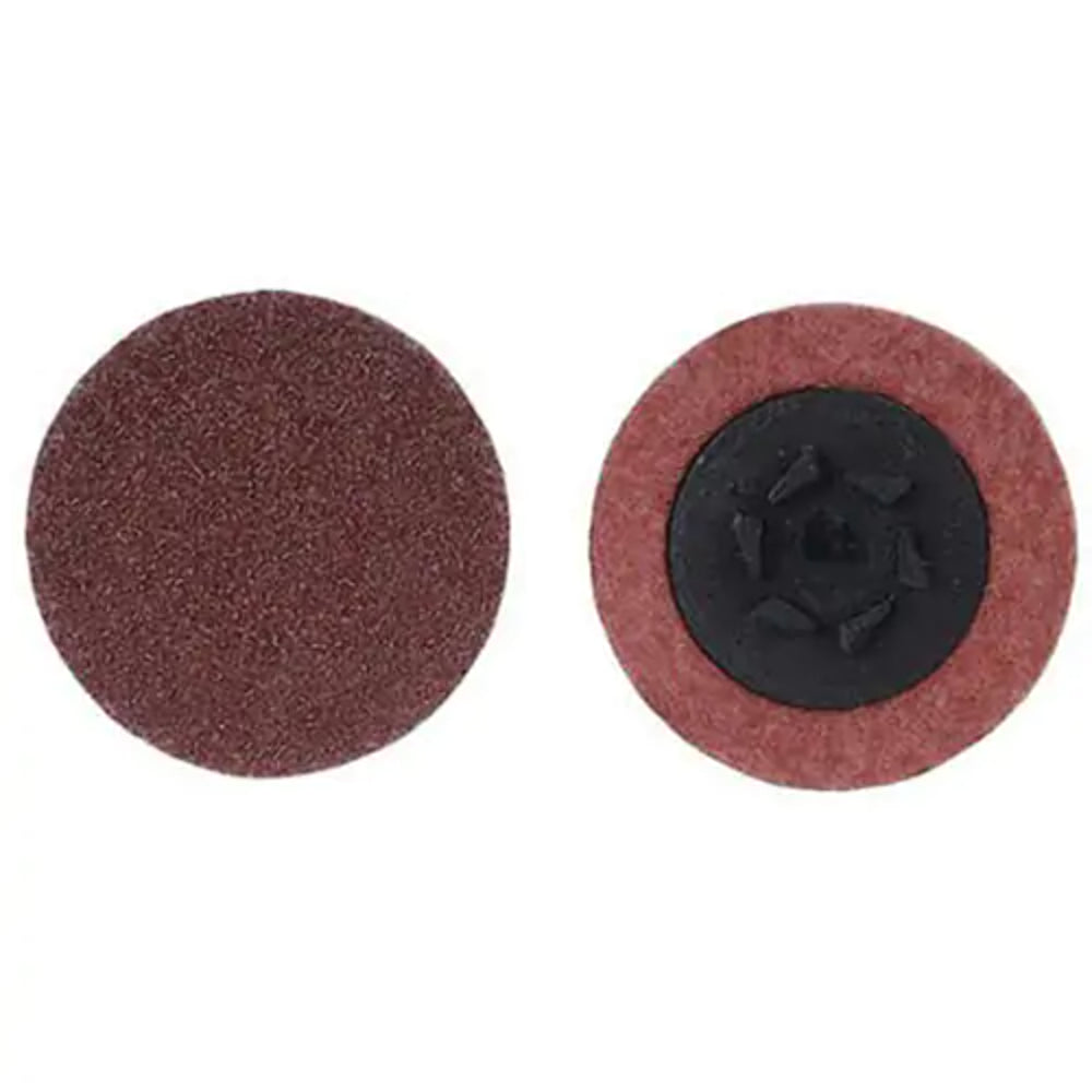 Quick-Change Cloth Disc, 2" 80 Grit Aluminum Oxide