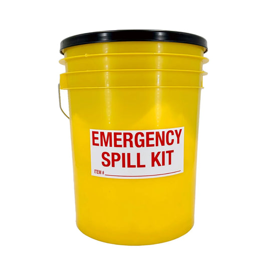 Hydrocarbon Spill Kit 5 Gallon Yellow Pail | Oil Spill Kit