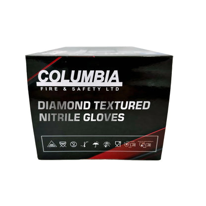 Black Nitrile Gloves HD/PF 8 Mil | Disposable 100/Box