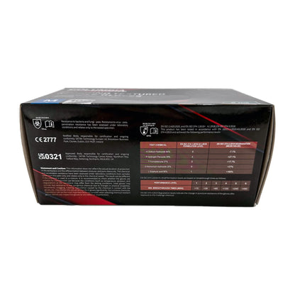 Black Nitrile Gloves HD/PF 8 Mil | Disposable 100/Box