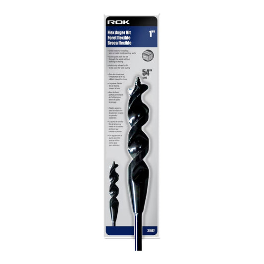 3/4" x 54" Flexible Auger Bit for Drilling Applications