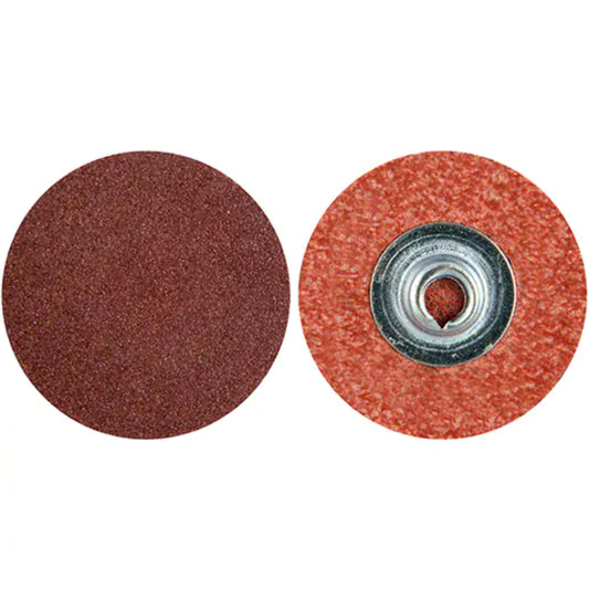 Merit ALO Resin Bond Cloth Disc, 1-1/2" 80 Grit Aluminum Oxide