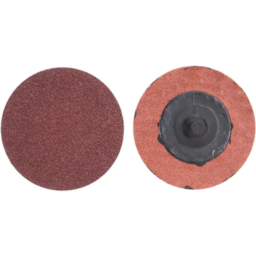 MERIT ALO Resin Bond Cloth Disc, 2" Dia., 50 Grit, Aluminum Oxide