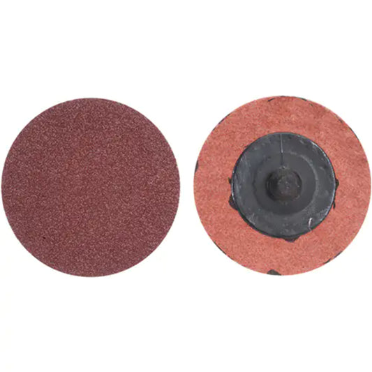 MERIT ALO Resin Bond Cloth Disc, 2" Dia., 50 Grit, Aluminum Oxide