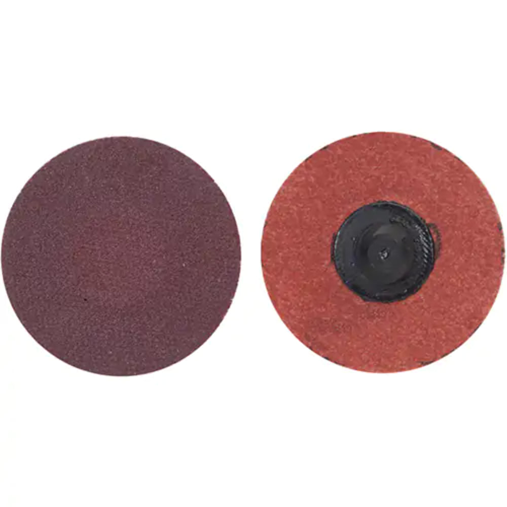MERIT ALO Resin Bond Cloth Disc, 3" Dia., 120 Grit, Aluminum Oxide
