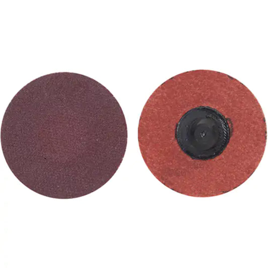 MERIT ALO Resin Bond Cloth Disc, 3" Dia., 120 Grit, Aluminum Oxide