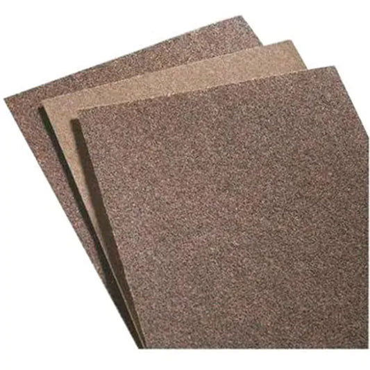 Sandpaper Sheets, 9" x 11", 220 Grit, Aluminum Oxide