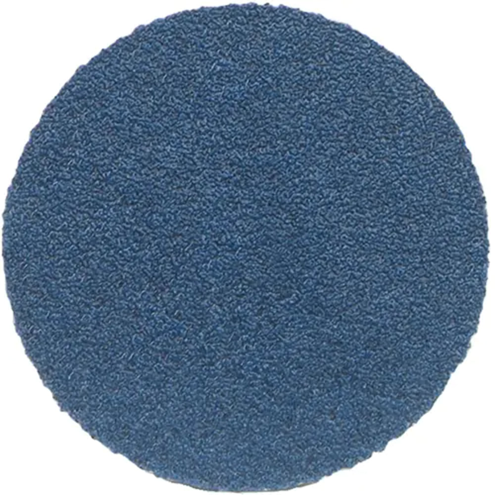 Norton BlueFire Hook & Loop Disc, 5", 40 Grit, Zirconia Alumina, E-Weight