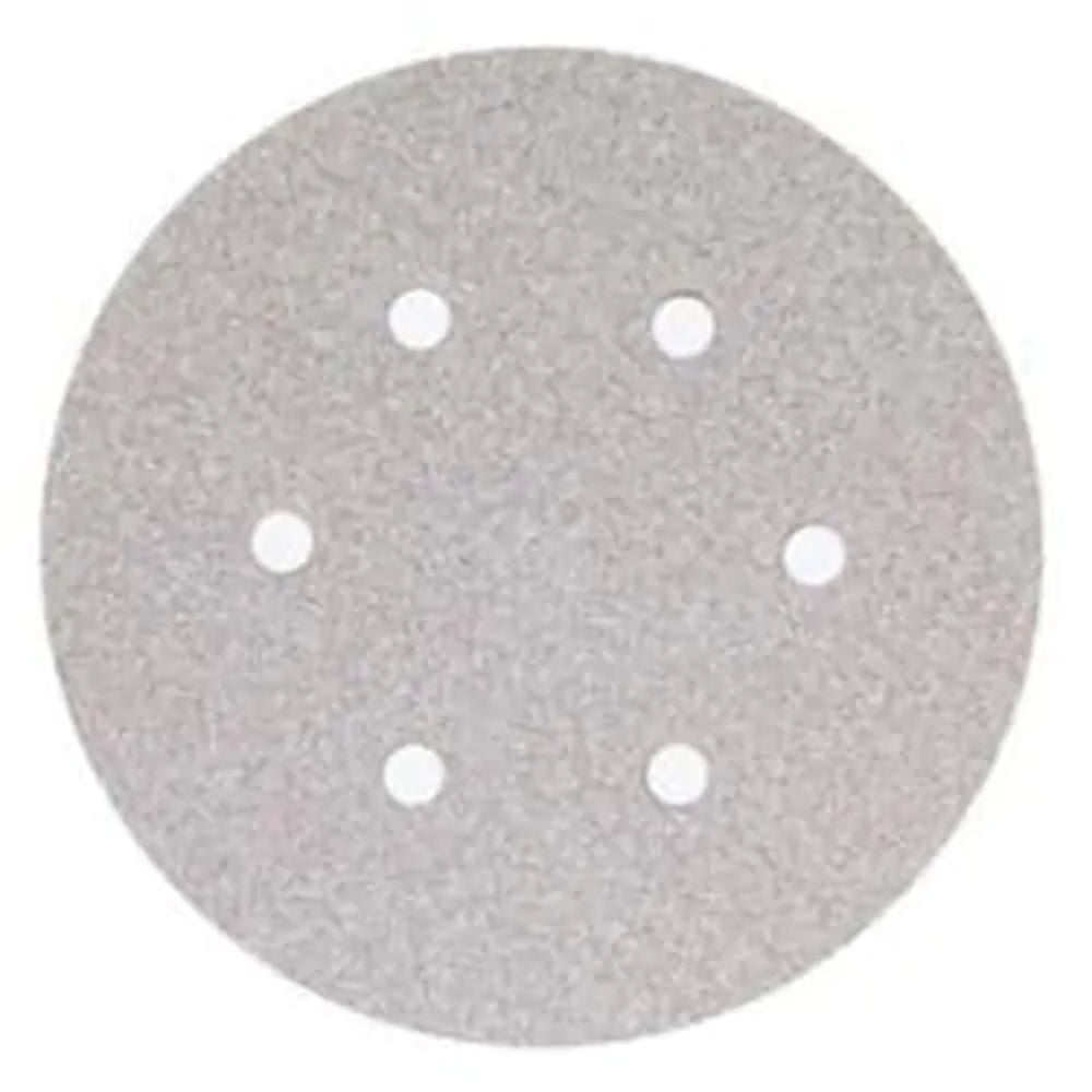 6-Inch 320 Grit Hook & Loop Vacuum Sanding Disc, Aluminum Oxide, B-Weight
