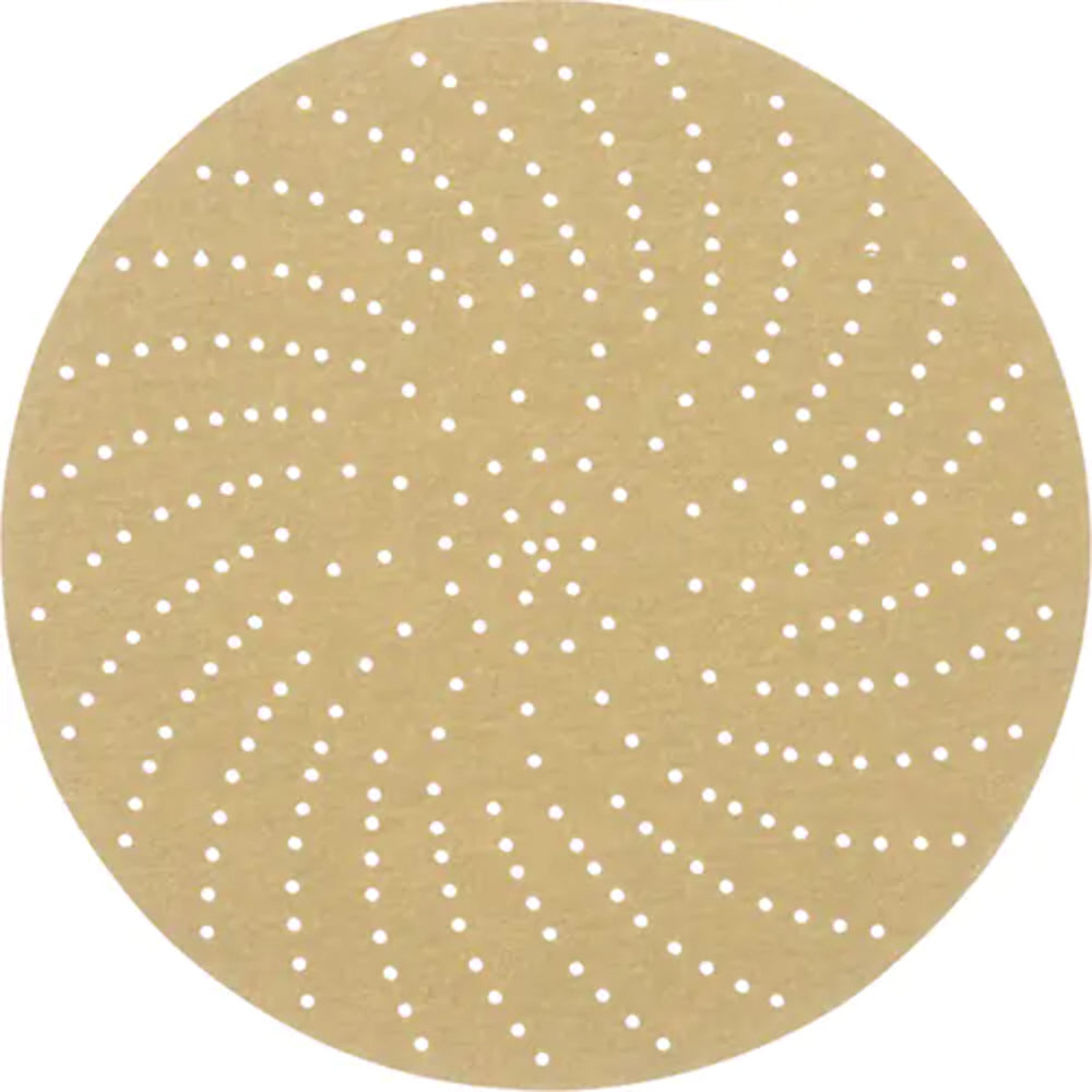 3M Hookit Clean Sanding Disc, 6-Inch, P320 Grit, Aluminum Oxide, C-Weight