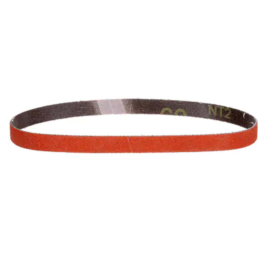 Ceramic Cloth Sanding Belt, 1/2" x 18"