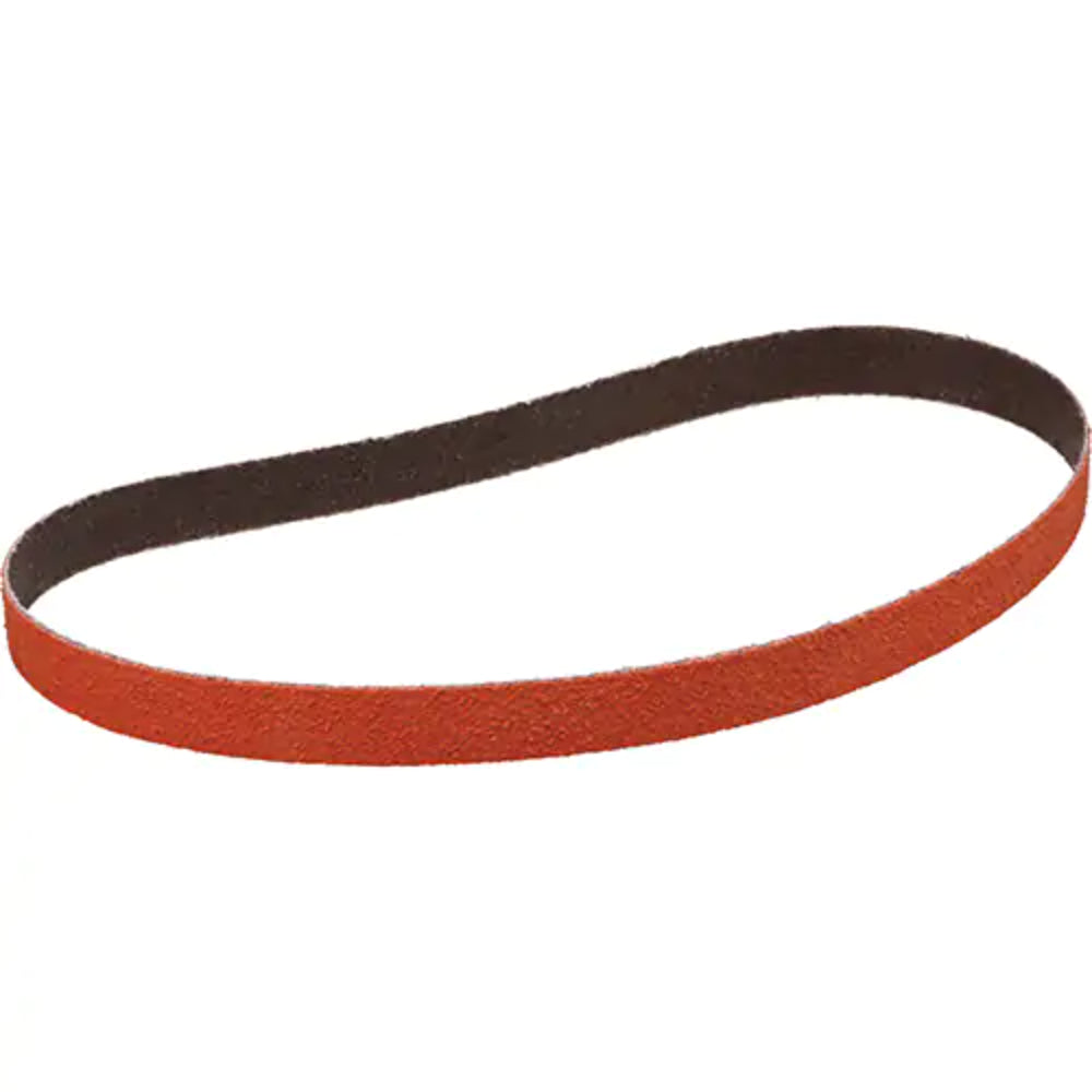 Ceramic Cloth Sanding Belt, 1/2" x 18"