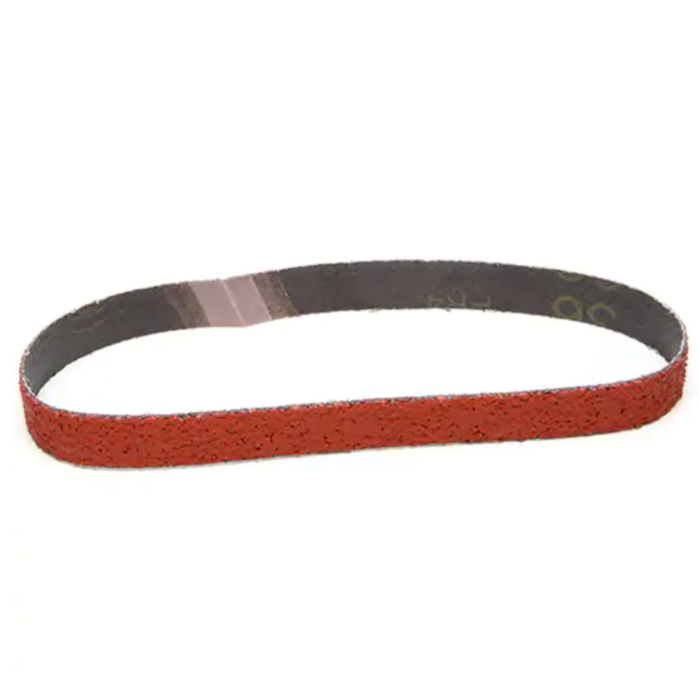 Ceramic Cloth Sanding Belt, 1/2" x 18"