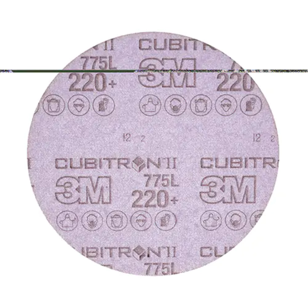 3M Hookit Film Sanding Disc, 6-Inch, 320+ Grit, Ceramic Abrasive, C-Weight