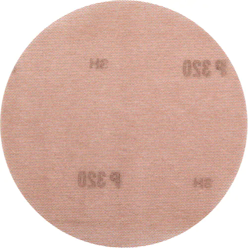Norton MeshPower Hook & Loop Mesh Sanding Disc, 5-Inch, 320 Grit, Aluminum Oxide