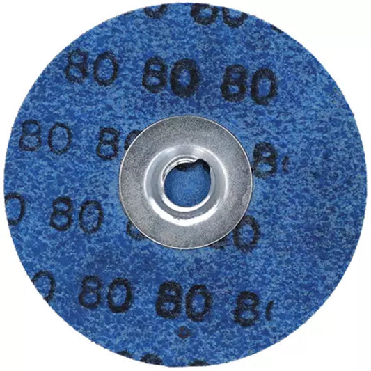 Gemini R766/R228 Quick-Change Cloth Disc, 3" Dia., 80 Grit, Aluminum Oxide