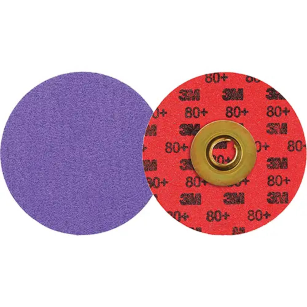 3M Cubitron™ 3 Roloc™ 1184F Durable Edge Disc, 3", 80+ Grit