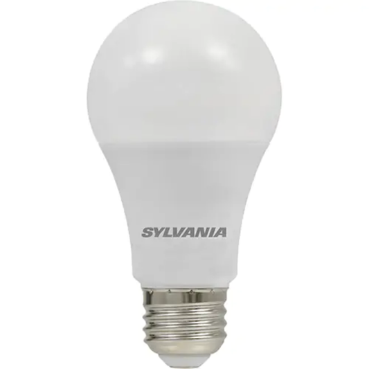 A high-efficiency LED A19 Bulb (XE482) featuring 800 lumens of brightness and a standard E26 medium screw base.