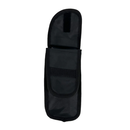 LEO 5-compartment Cordura nylon holster in black, a durable utility pouch for medical tools and industrial equipment.