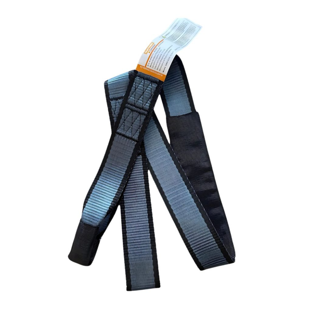 A high-strength Leo Concrete Anchor Strap designed for secure attachment to concrete structures, meeting ANSI safety standards for industrial fall protection.