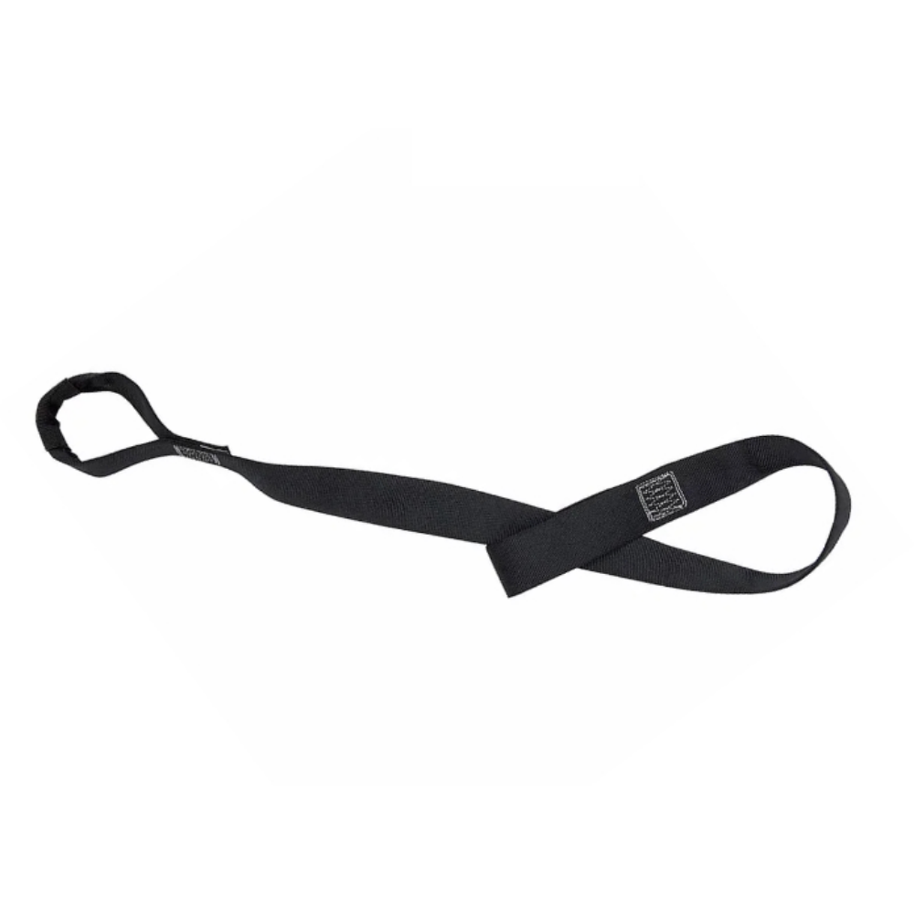 LEO Black Concrete Anchor Strap with 8 Inch Sleeve for Fall Protection Safety