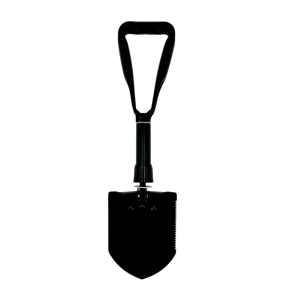 The reverse side of the LEO D-980002 glass signal mirror, featuring the central precision sighting indicator and protective mesh-style backing.