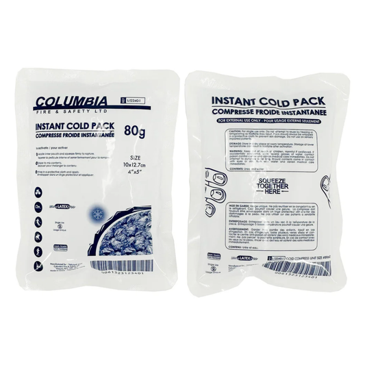 LEO small instant cold pack 80gm 4x5 inch for emergency pain relief and first aid kits.