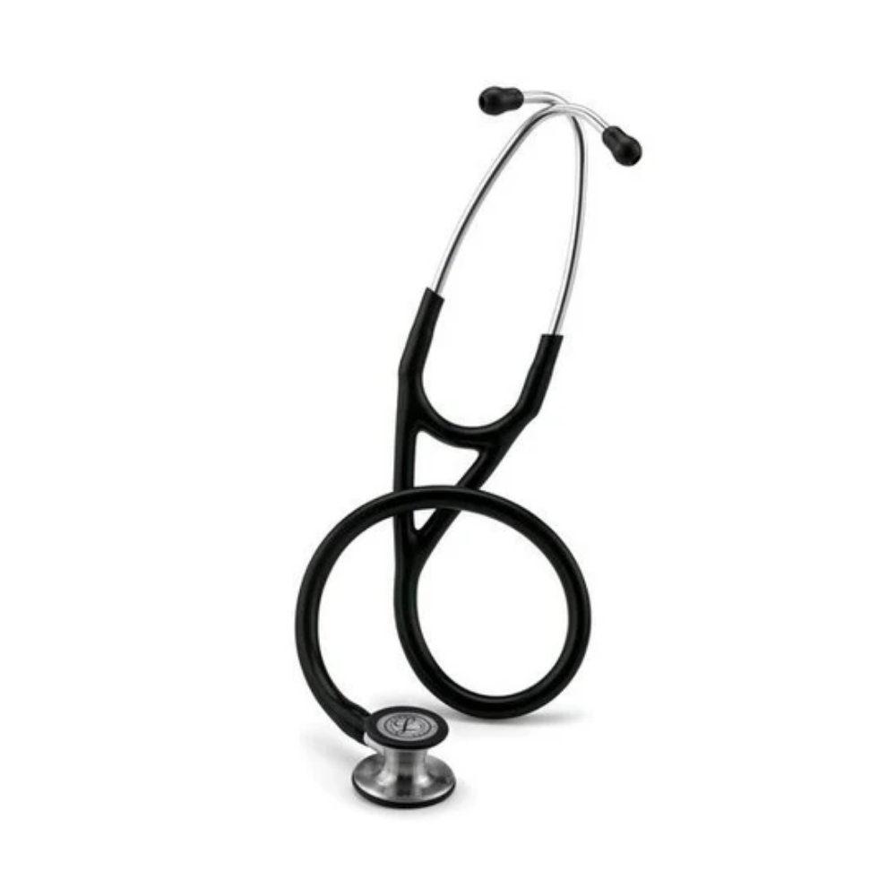 LEO dual head black stethoscope for medical use