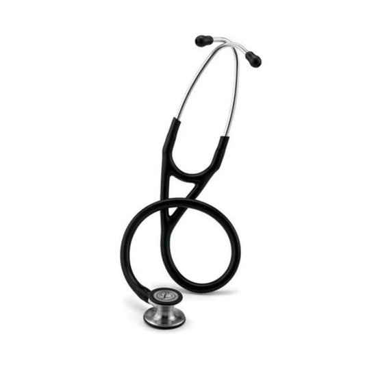 LEO dual head black stethoscope for medical use