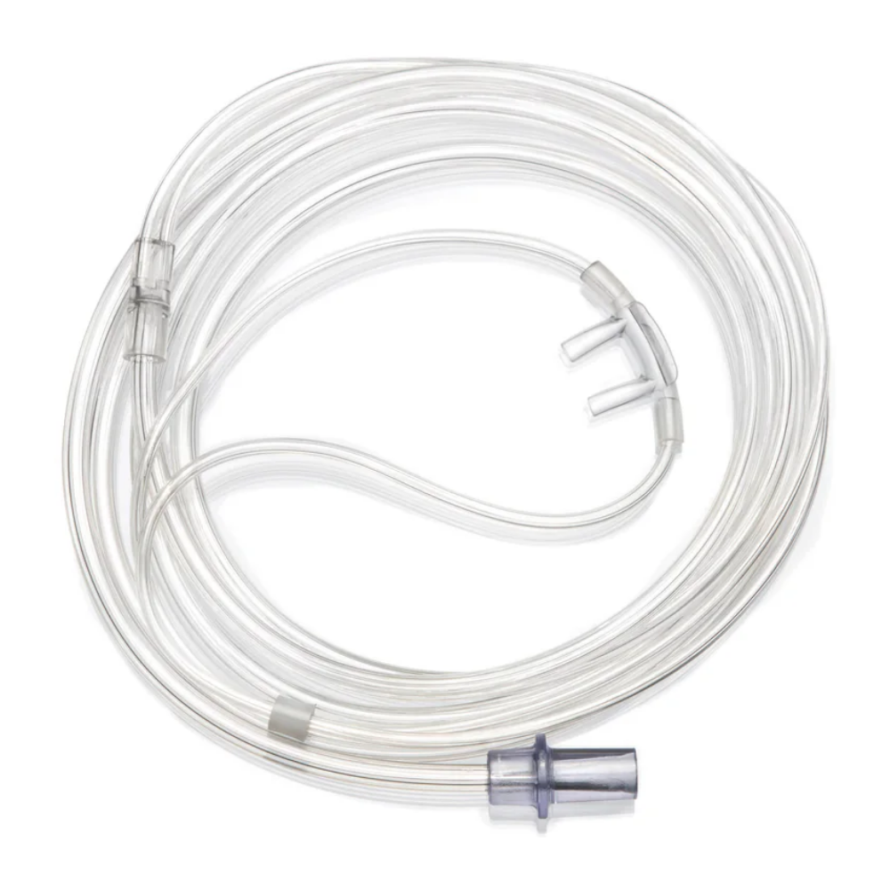 LEO Medical Grade Oxygen Nasal Cannula 7ft Soft Flexible Tubing with Connector