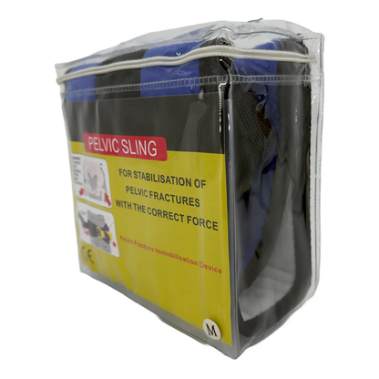 LEO Pelvic Sling pelvic fracture stabilisation device packaging side view