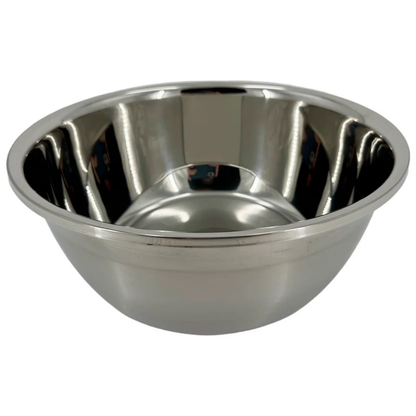 Bottom view of the LEO stainless steel treatment chair wash basin showing the outer base and drain rim