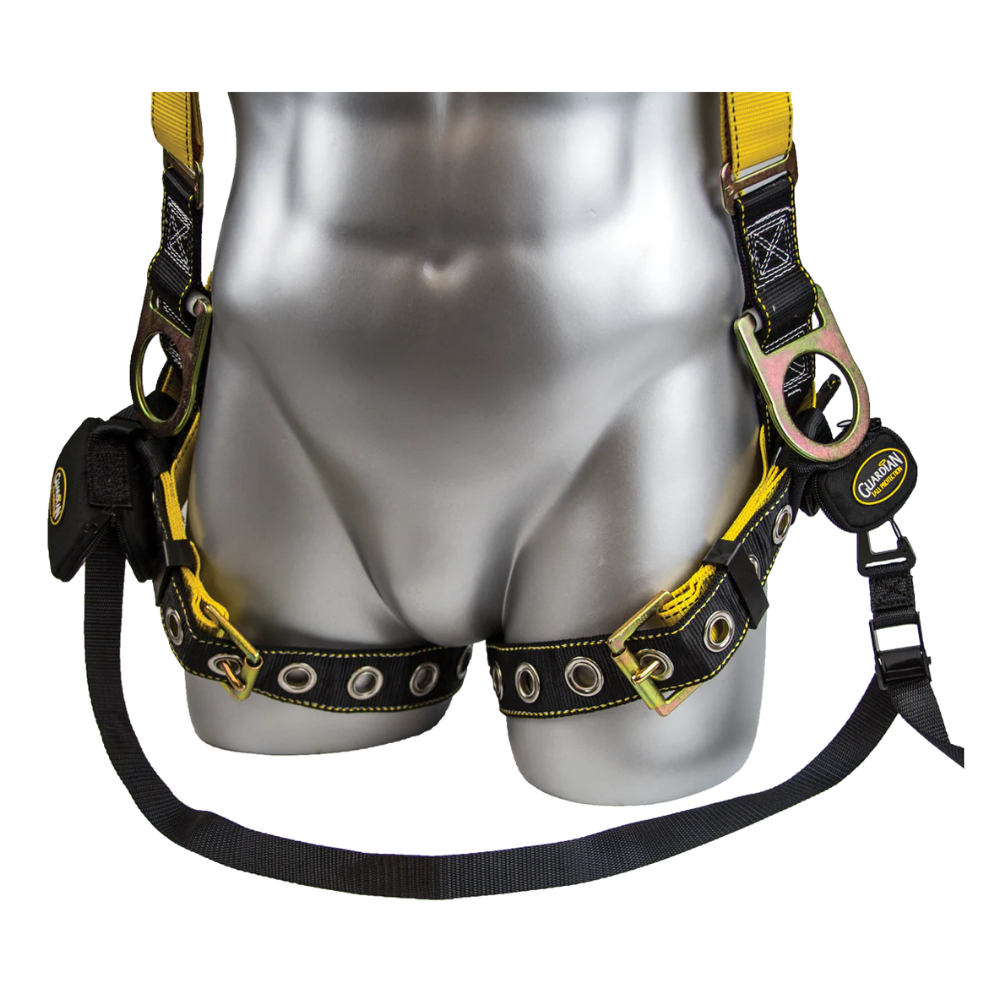 LEO trauma suspension straps packaged for safety harness fall protection relief.
